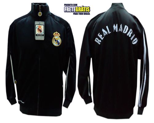 Agasalho Real Madrid Preto