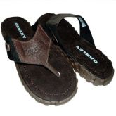 Chinelo Oakley Marron e Preto